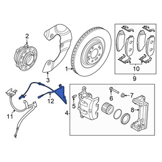 Hyundai OE - Rear Left ABS Wheel Speed Sensor