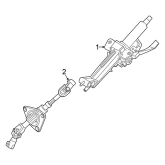 Hyundai OE - Steering Column Assembly (W/O Power Telescoping), (S / SE / SEL)