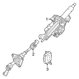 Hyundai OE - Steering Column Assembly (With Power Telescoping), (Calligraphy / Limited)