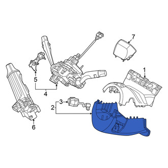 Hyundai OE - Lower Steering Column Cover