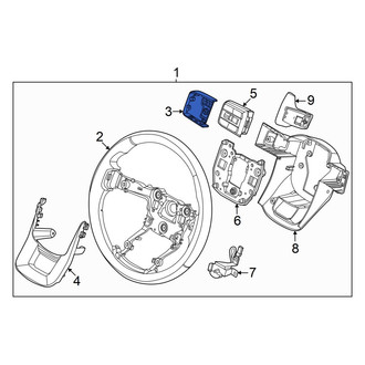 Hyundai OE - Lower Steering Wheel Trim