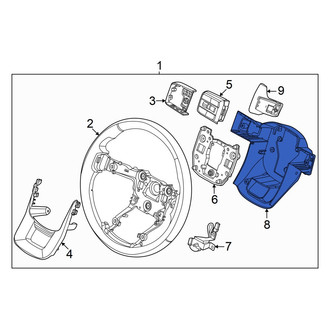 Hyundai OE - Steering Wheel Back Cover