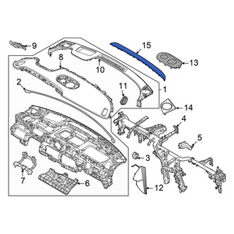 Hyundai OE - Instrument Cluster Bezel