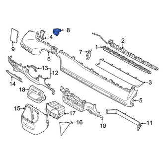 Hyundai OE - Left Upper Instrument Panel Cover