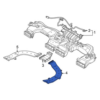 Hyundai OE - Right Lower Instrument Panel Air Duct