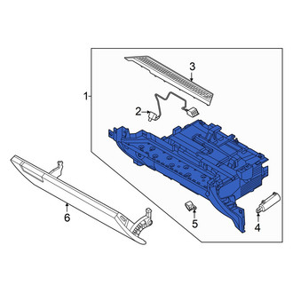 Hyundai OE - Front Glove Box