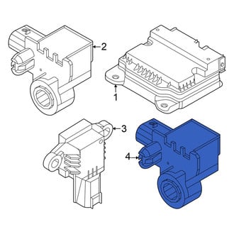 Hyundai OE - Rear Air Bag Impact Sensor