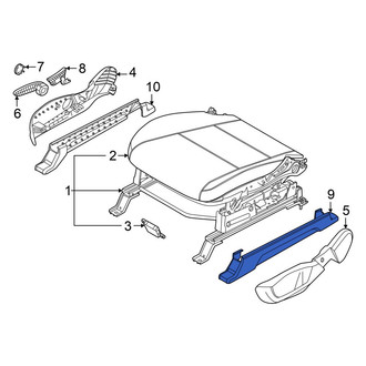 Hyundai OE - Front Right Inner Seat Track Cover