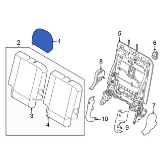 Hyundai OE - Rear Headrest