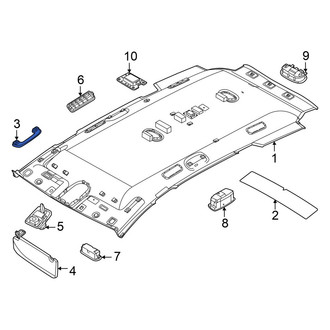 Hyundai OE - Rear Right Interior Grab Bar
