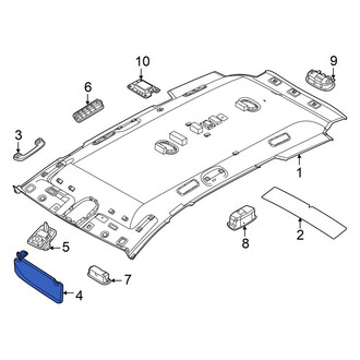 Hyundai OE - Left Sun Visor