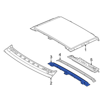 Hyundai OE - Front Roof Bow