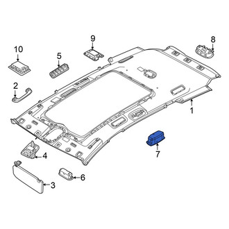 Hyundai OE - Left Reading Light