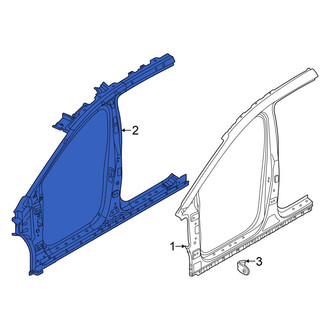 Hyundai OE - Left Outer Uniside