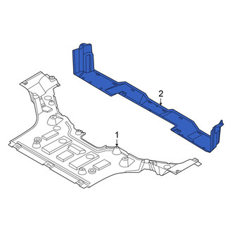 Hyundai OE - Rear Floor Pan Splash Shield