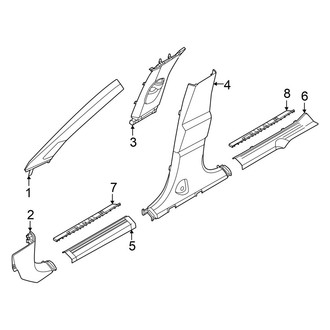 Hyundai OE - Pillars, Rocker & Floor - Interior Trim