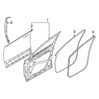 Hyundai OE - Front Door - Door & Components