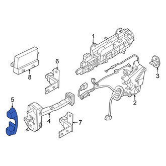 Hyundai OE - Front Door Check Cover