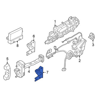 Hyundai OE - Front Left Lower Door Hinge