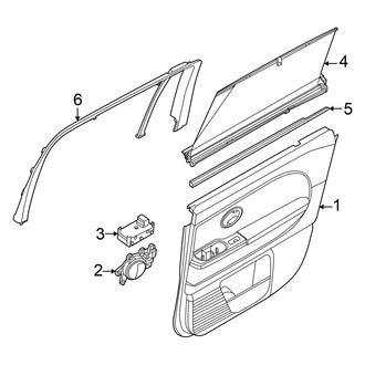 Hyundai OE - Rear Door - Interior Trim