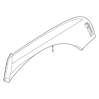 Hyundai OE - Quarter Panel - Exterior Trim