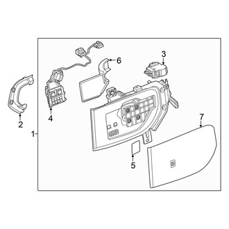 Hyundai OE - Quarter Panel - Electrical Components (Charge Port & Door)