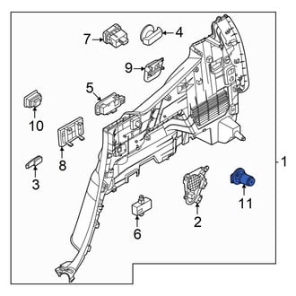 Hyundai OE - Rear Left Outer 12 Volt Accessory Power Outlet