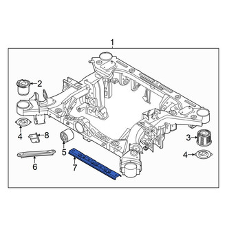 Hyundai OE - Rear Suspension Crossmember Reinforcement