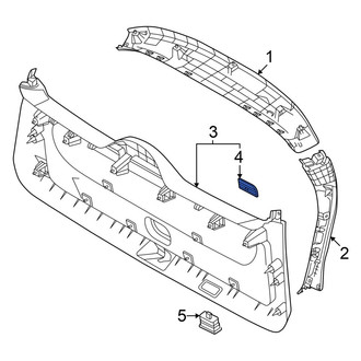 Hyundai OE - Liftgate Trim Cap