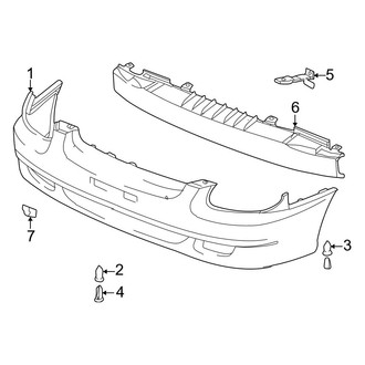 Hyundai OE - Front Bumper - Bumper & Components