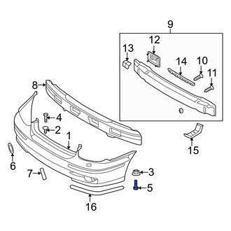 Hyundai OE - Door Interior Trim Panel Screw