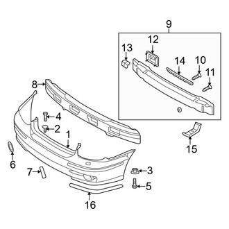 Hyundai OE - Front Bumper - Bumper & Components