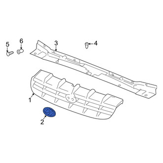 Hyundai OE - Front Grille Emblem