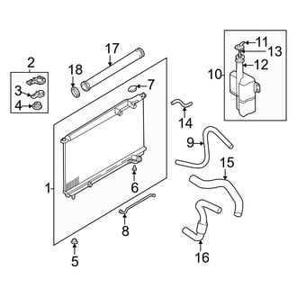 Hyundai OE - Cooling - Radiator & Components