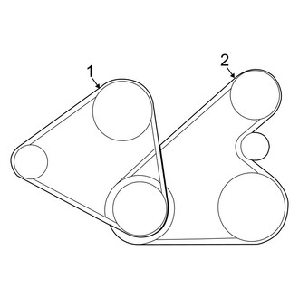 Hyundai OE - Cooling - Belts & Pulleys (2.0L / 2.7L)