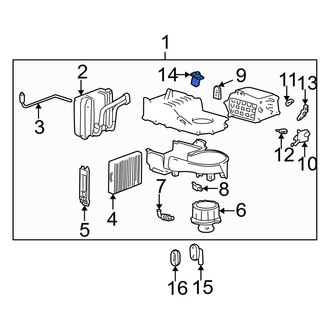 Hyundai OE - HVAC Blower Motor Resistor