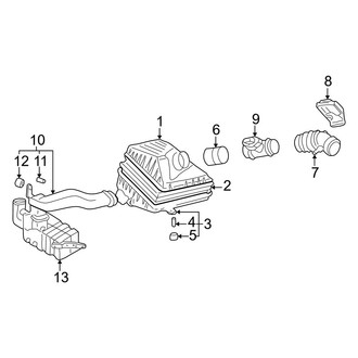 Hyundai OE - Engine / Transaxle - Air Intake (2.7L)
