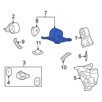 Hyundai OE - Automatic Transmission Mount