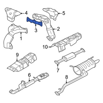 Hyundai OE - Exhaust Manifold Gasket
