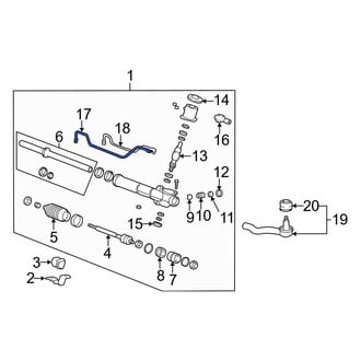 Hyundai OE - Front Right Power Steering Line