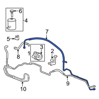Hyundai OE - Front Power Steering Line