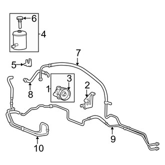 Hyundai OE - Steering Gear & Linkage - Pump & Hoses (2.7L)