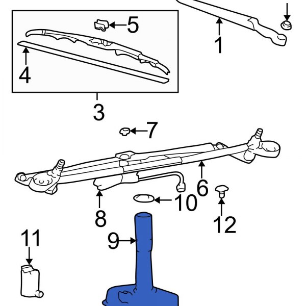 Washer Fluid Reservoir