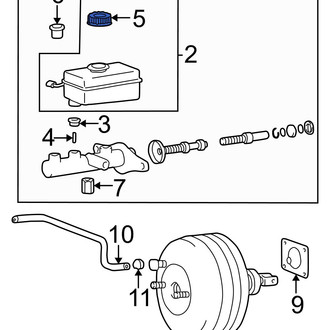 Hyundai OE - Brake Master Cylinder Reservoir Cap