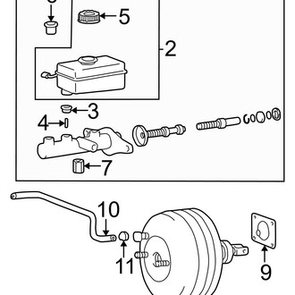 Hyundai OE - Cowl - Components on Dash Panel (Non-ABS)