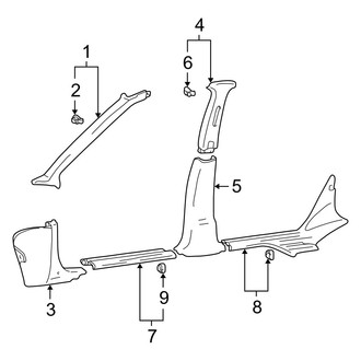 Hyundai OE - Pillars, Rocker & Floor - Interior Trim