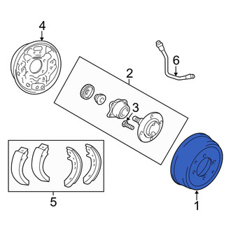 Hyundai OE - Rear Brake Drum