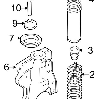 Hyundai OE - Rear Suspension - Shocks & Components