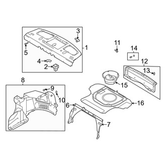 Hyundai OE - Rear Body & Floor - Interior Trim