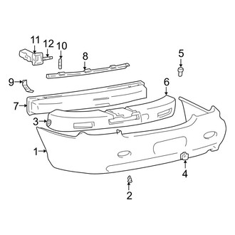 Hyundai OE - Rear Bumper - Bumper & Components
